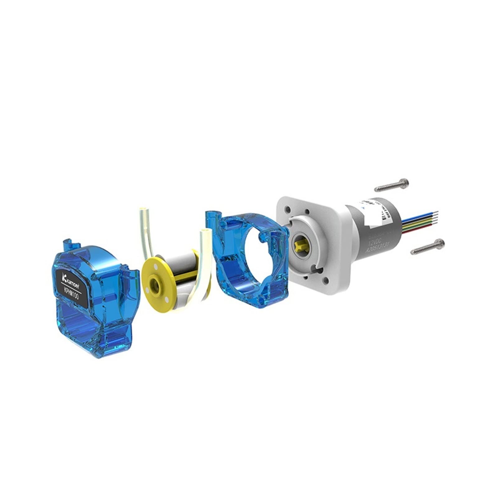 Pompa perystaltyczna Mała pompa 12 V Pompa samozasysająca Mała pompa Mini laboratoryjna mikropompa wodna(100-hd3 24v)