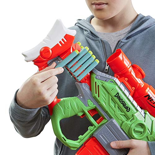 Nerf DinoSquad Rex-Rampage chargeur 10 fléchettes pour ne plus manquer de munitions