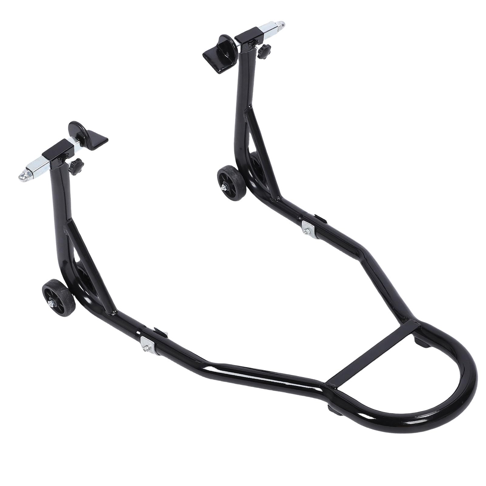 Tbest Podstawka do Podnoszenia Tylnego Koła Regulowana Szpula Wahacza Udźwig 500 Kg Wytrzymały Paddock Sport Bike Maintenance Uniwersalny