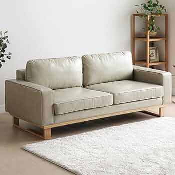 かで様◆ベージュ 3人掛けソファ 即日発送／日時指定OK】 カウチソファー 3人掛けソファー