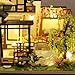 YSWOOD WORLD DIY Miniature House Kit, Tiny House Kit with LED & Music Movement, DIY Wooden Dollhouse Miniature Kit for Adults Teen, Wooden Crafts Dollhouse Kit