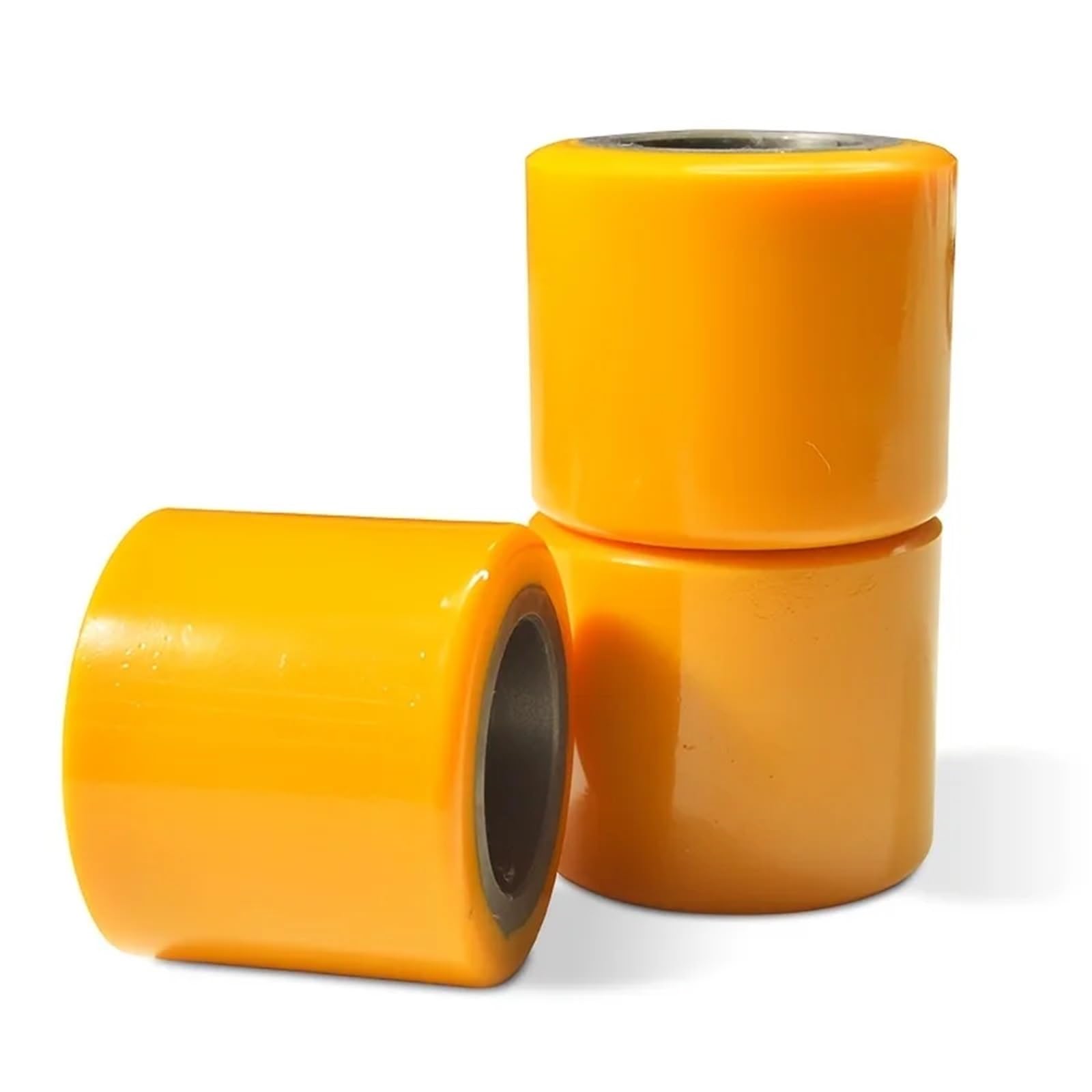 Ruedas de Poliuretano for transpaletas de montacargas, Ruedas de Nailon de 80 x 70 x 47 mm, Piezas for montacargas