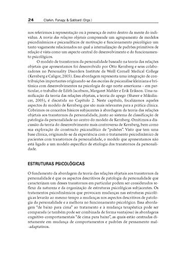 Psicoterapia Psicodinâmica para Transtornos da Personalidade: Um Manual Clínico