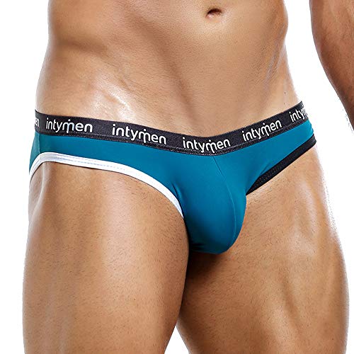 Sexy Bikini Mens Underpants Micro Pouch Low Waist Full Coverage Thong Underwear2
