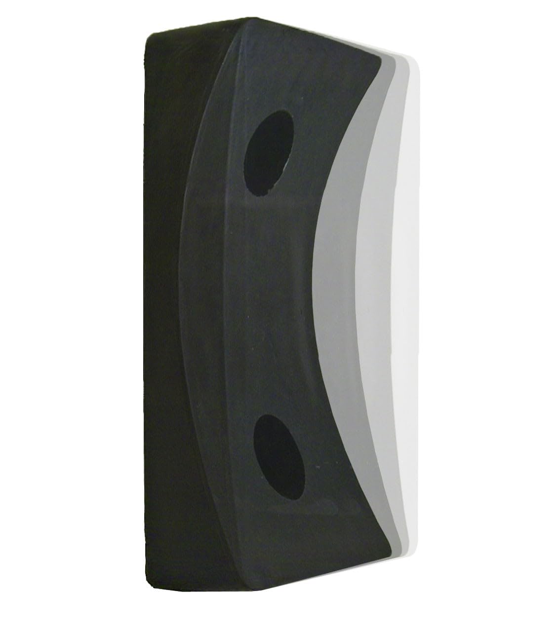 Butée de protection pour quai de chargement - Caoutchouc robuste 300 mm - Antichoc et durable-Viso