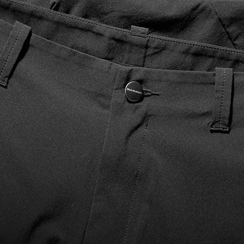 Mammut Outdoor Zip Off Pants Women | Wanderhose für Damen, Funktionshose zum Wandern und Trekking, Outdoorhose, Trekkinghose, Kletterhose, Lang & Kurz, 85% Polyamid, 15% Elasthan | Schwarz, 32