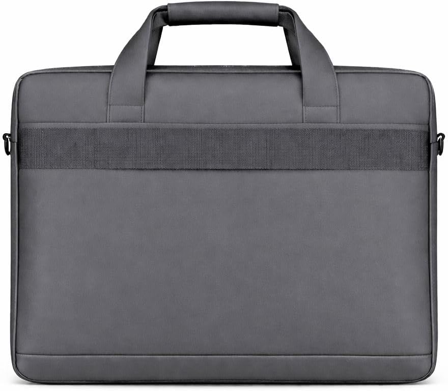 Shoulder Laptop Bag 15.6 inch Made of PU Leather Sleek Briefcase Style 100% Water and Dust Proof Bag for Unisex - Image 4
