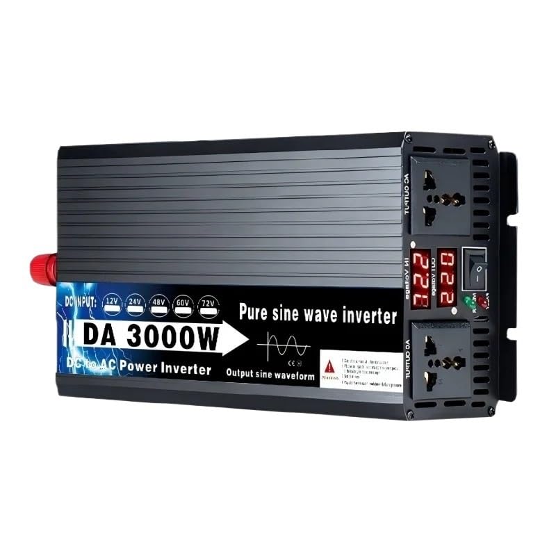 Onduleur solaire 12V 220V pour charger vos appareils électriques sans coupure