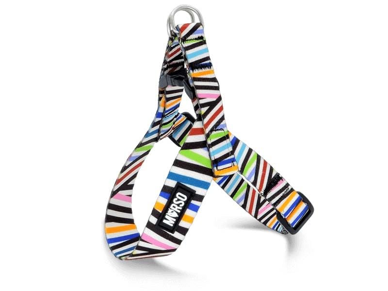 MORSO® Pettorina regolabile MINI, per cani di taglia piccola, Multicolore, tg XXXS