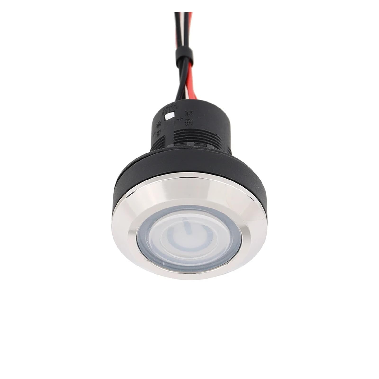Bouton-poussoir vert 22mm résistant éviter mauvais câblage - 6