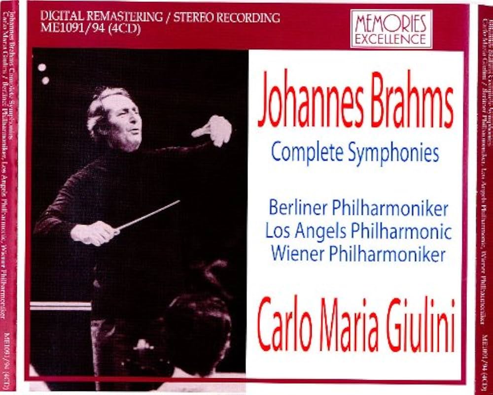 売約済】ジュリーニ＆ウィーン・フィル／ブラームス：交響曲第3