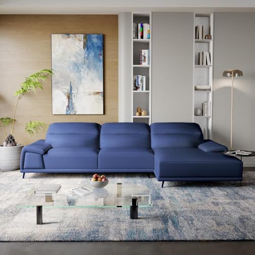 Image of Wakefit SUVA L Shape Sofa Set (3 Seater + Right Aligned Chaise)