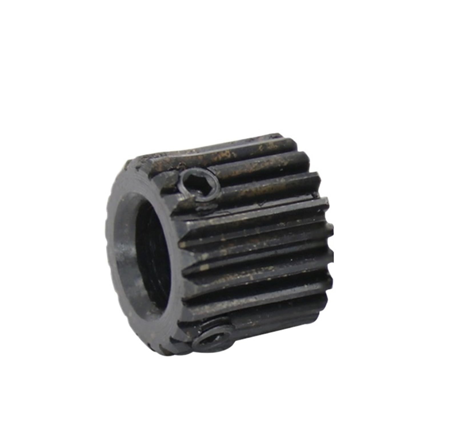 Bevel Gear Pinion Hardware Mechanical Spur Gear 0.5M-20T/22T/24T Carbon Steel Blackening Mini Gear Wheel Bore Size 4/5/6/6.35mm Transmission Accessories(6mm-0.5M20T)