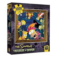 USAopoly The Simpsons Tree House of Horrors “Happy Haunting” 1000pc Puzzle Mixed Colour PZ006-697-002100-06