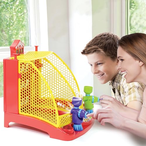 Merchant Ambassador Jahrmarktspiel für Zuhause – 2 Spieler Clown treffen – Mit tollem Sound und großer LED-Tafel – 60 Sekunden Spielzeit