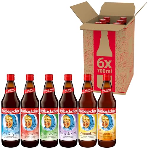 ROTBÄCKCHEN Lieblingssäfte 6er Pack (6 x 700 ml)