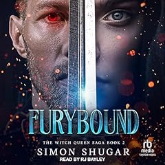 Furybound Audiolibro Por Simon Shugar arte de portada