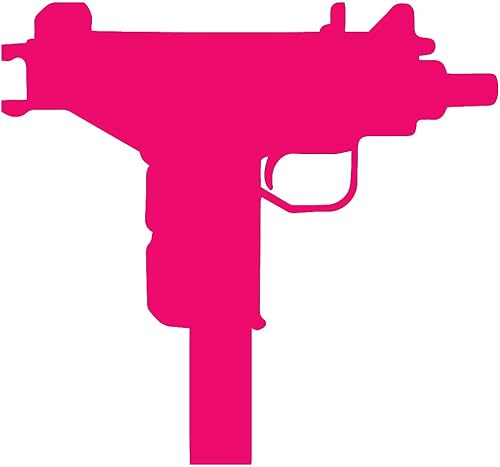 NBFU Submachine Gun Weapon 1 (Pink) (Set Of 2) Premium Water