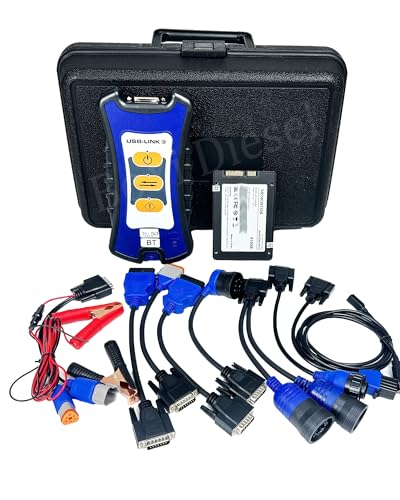 Image of Nexiq USB Link 3 Diagnostic Scanner Tool Interface Wired Edition with Repair Information Easy to Use for Universal Truck Excavator Diesel Engine Diagnostic Scanner Tool (All-Software+SSD)