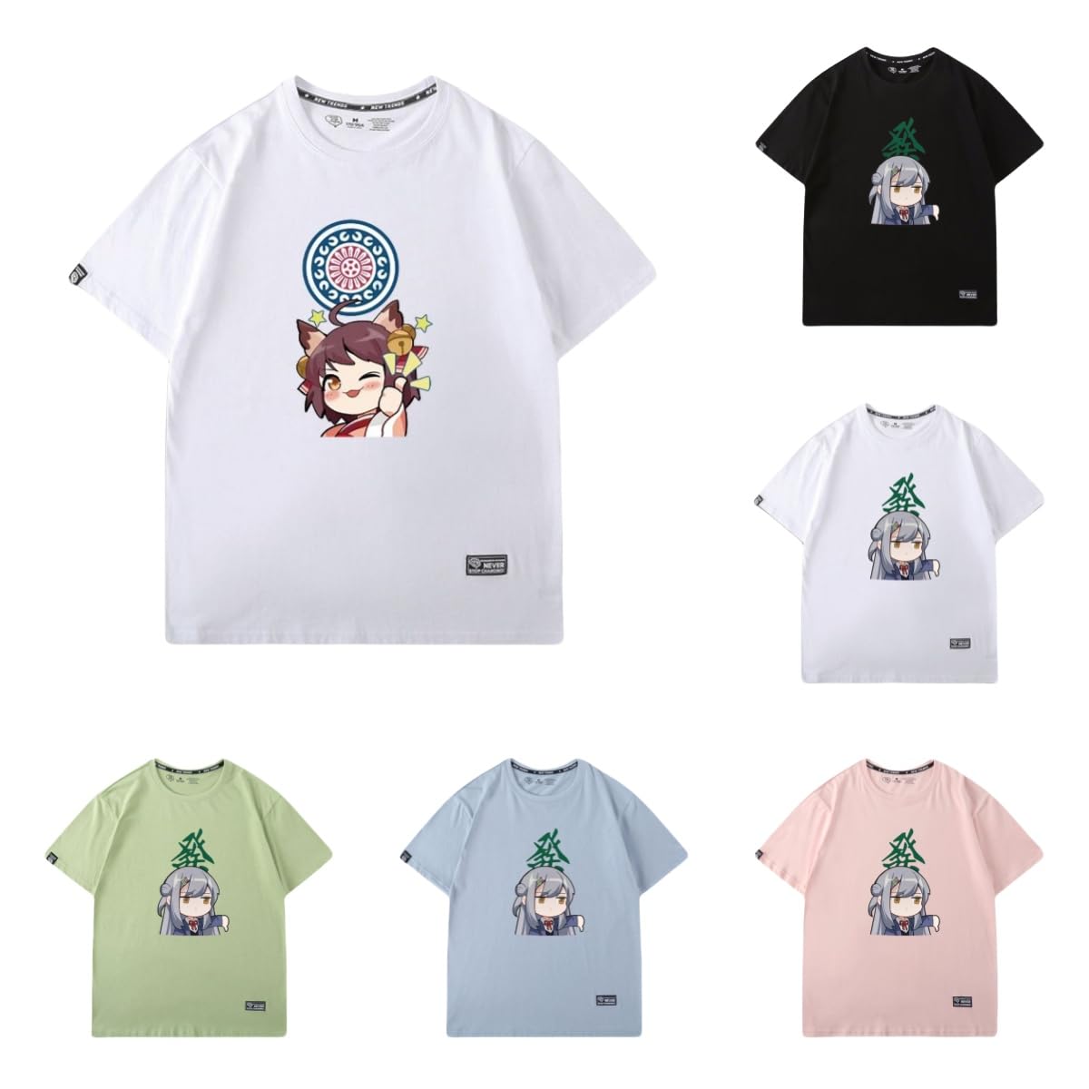 Amazon.co.jp: 雀魂 半袖 Tシャツ 發 グッズ コスプレ 衣装 一姫