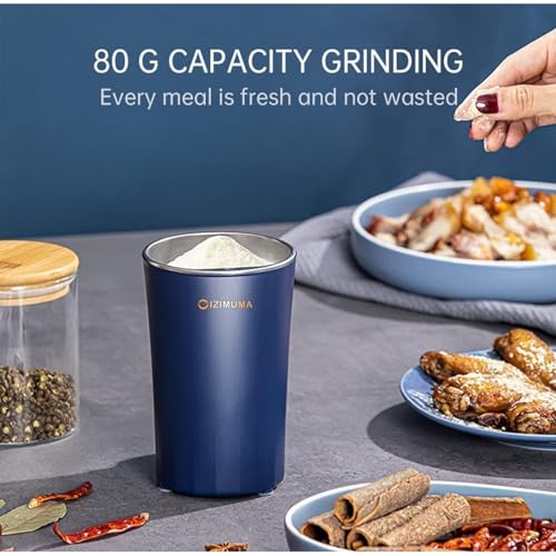 Image of Electric Coffee Grinder Stainles Steel Nuts Coffee Bean Grinding Machine Portable Kitchen Profession Ceramic Grinder Coffeeware