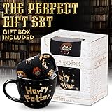 Harry Potter Set de Taza con Calcetines para Mujer Adolescente,...