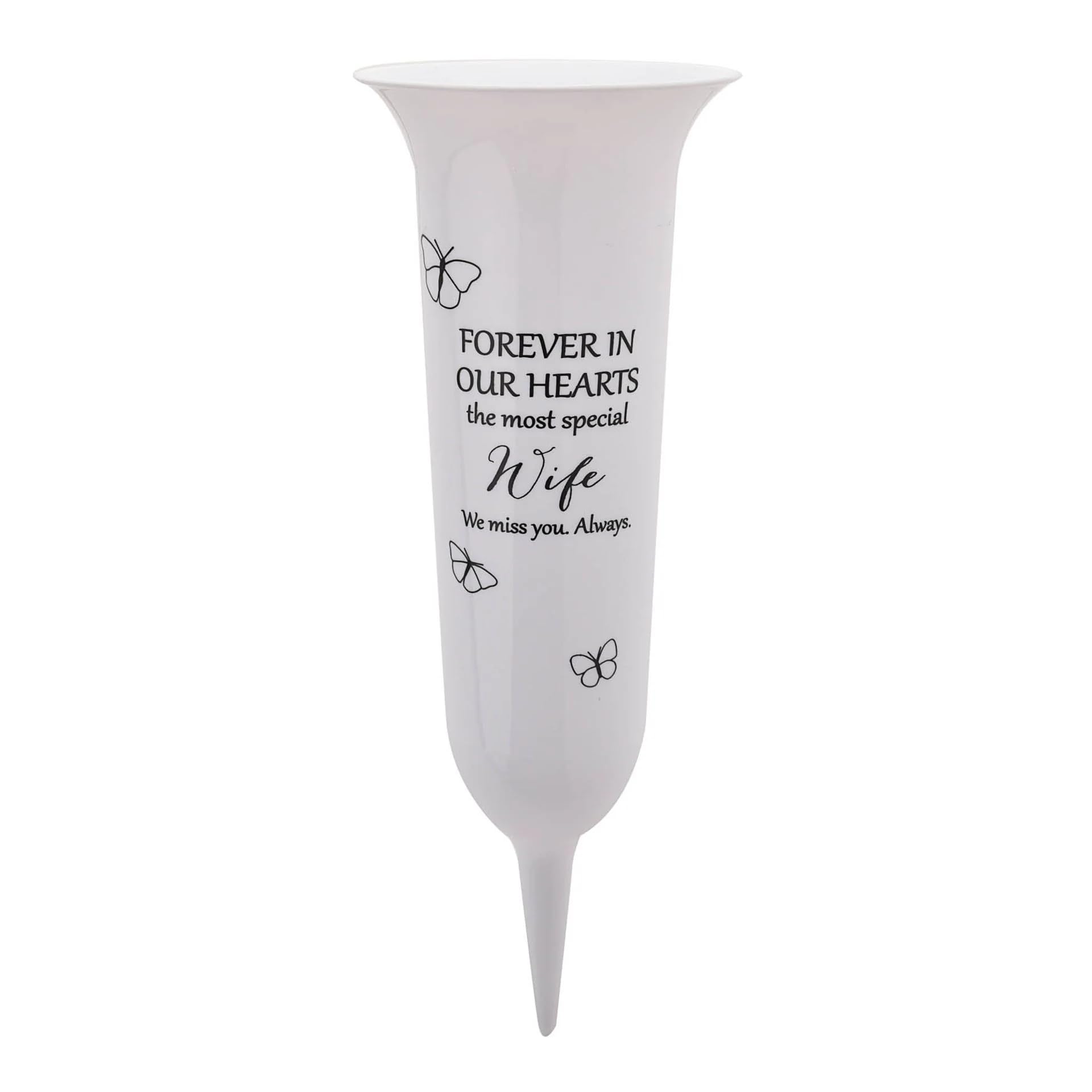 Widdop And Co White Thoughts Of You 'Wife' Vase