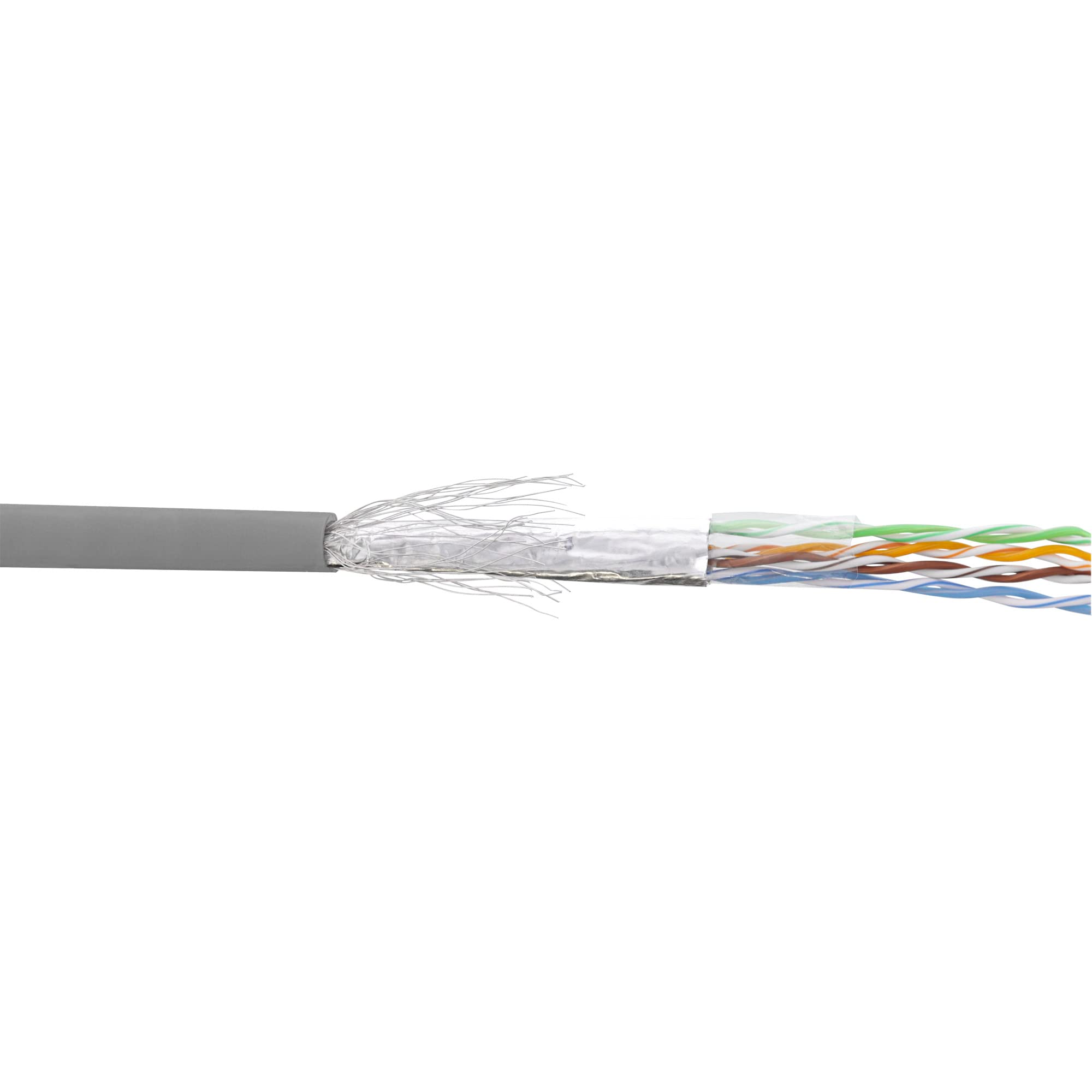 COS Cable Desk Straight CAT5E SFTP Cable 100M