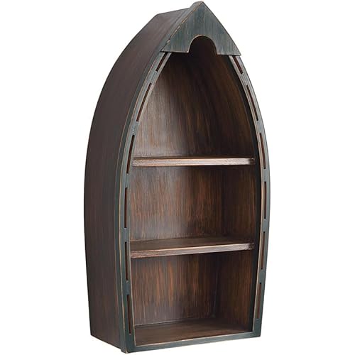The Lakeside Collection Canoe Wall Decor - Natural/Green