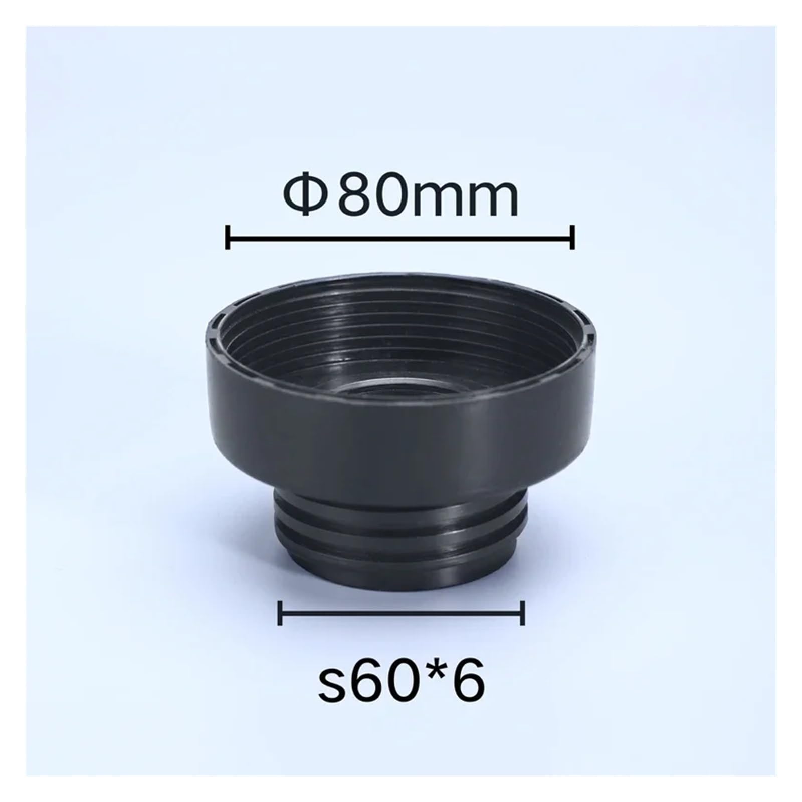 80 mm do S60*6 IBC armatura zbiornika zawór kran adapter do nawadniania ogrodu złącze rury nawadniającej