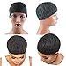 Produktbild Eseewigs schwarze Zöpfe Cap für einfacher Nähen Haareinschlagfaden Entworfen für die, die vom Haarverlust erfuhren Geflochtene Perückekappe L