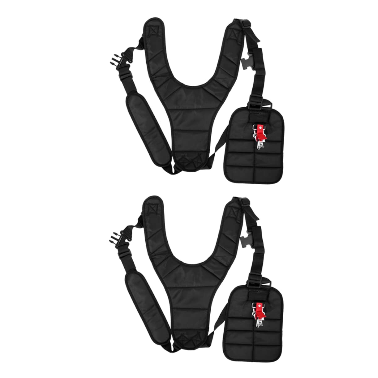 BESPORTBLE 2pezzi Cinghia Imbracatura Imbottita per Tosaerba e Decespugliatore Comfortevole Accessori per Giardinaggio e Elettrici da
