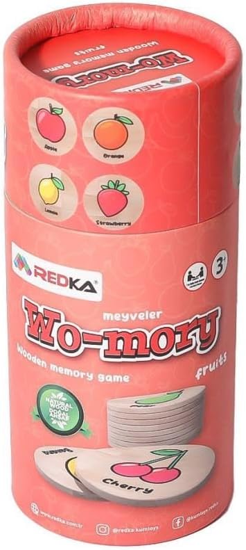 Redka Wo-Mory Ahşap Hafıza Oyunu 1 (Adet)