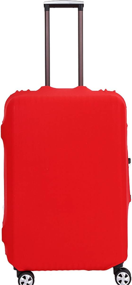 Travel Suitcase Protector Anti-Scratch Dust-proof Luggage Covers, Red, L