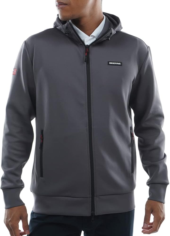 新品BRIEFING 正規品 MS 3D LOGO PARKA GRAY