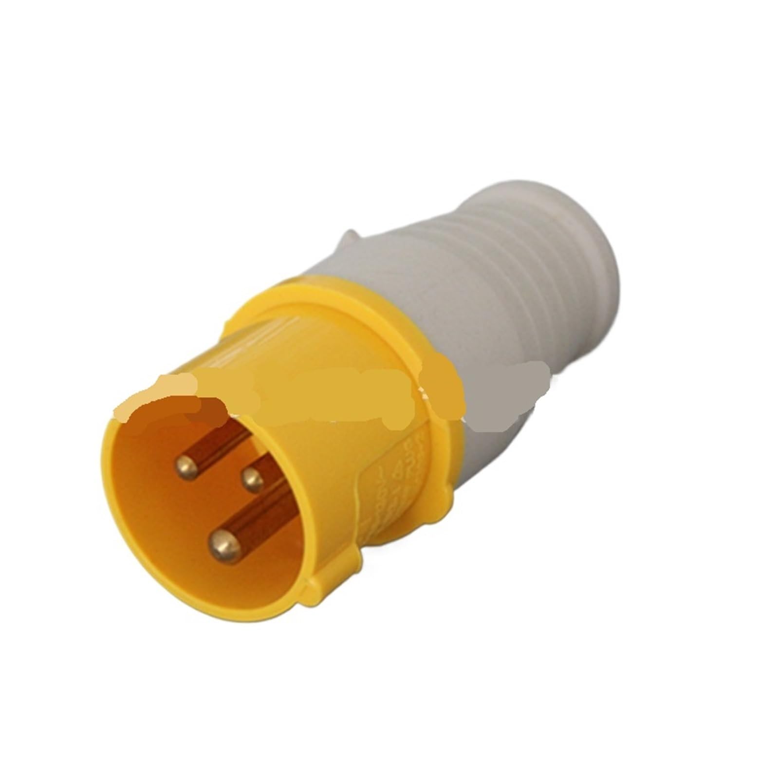 Prise industrielle jaune 110V 16A pour vos chantiers mobiles IP44 SF-013-4