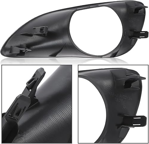 Miniatura 4 de G-PLUS Cubierta de luz antiniebla para parachoques delantero, compatible con Toyota Yaris Sedan 2007-2013/Compatible con Toyota Vios Limo (XP90)