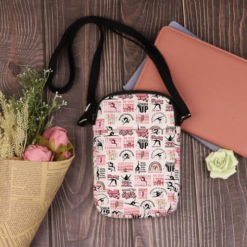 Lywjyb Birdgot Gymnastics Inspired Crossbody Bag Gymnast Gift Gymnast Coach Gift Future Gymnast Gift3
