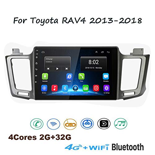TypeBuilt Android Car Stereo 10 Inch Android 8.1 HD Touchscreen GPS Navigation