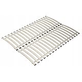 CONCEPTION: Ensemble de deux cadres 70x200 cm formant une surface de 140x200 cm, équipé de 32 lattes de bouleau élastiques