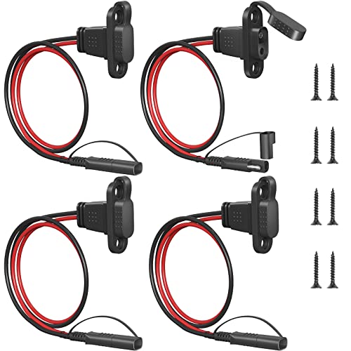 Câble de prise solaire SAE 12 AWG connecteur rapide batterie de voiture 0.3m
