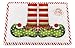 Carnation Home Fashions "Elf Shoes Holiday Placemat, Set of 4