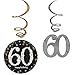 Produktbild Adult Gold Celebration 60th Swirl Decorations