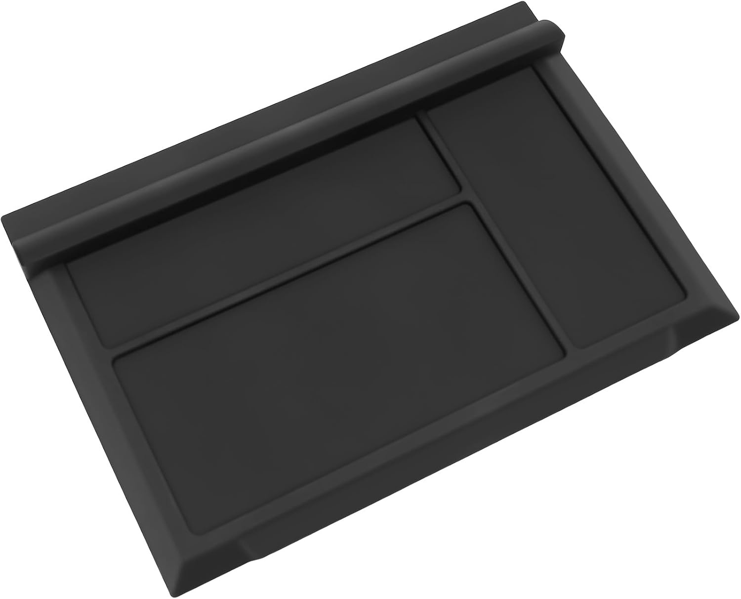 Center Console Tray Liner Compatible with Toyota Sienna 2021-2025 2026 LE/XLE/XSE/Limited/Platinum Accessories,Silicone Center Console Organizer Protective Pad Armrest mat