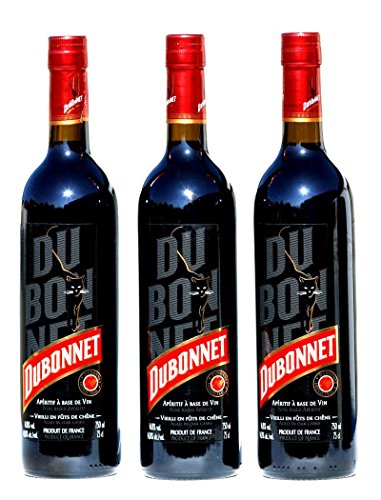 Dubonnet Aperitivo premium, lote de 3 unidades de 0,75 litros de sabor