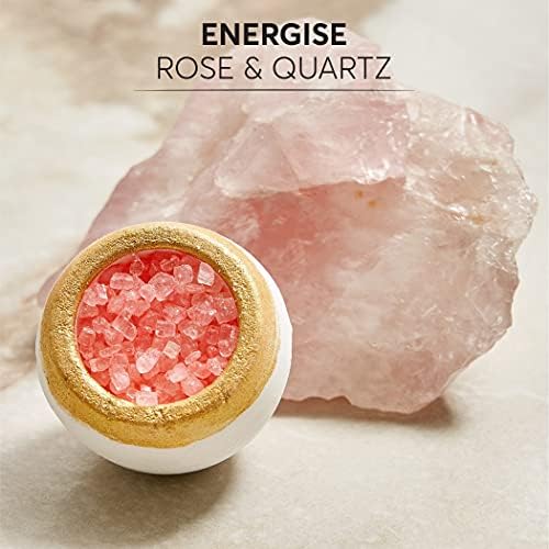 ComfyCozy Crystal Bath Bombs Luxury Gift Set | Relaxation Beauty Pamper Self Care Birthday Gifts for Women Mum Her Him Anniversary | 6*50g Vegan Organic Bathbombs | Relaxing Hamper Spa Bomb Package