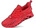 Produktbild QDCFY Schuhe Herren mit Rutschfester Außensohle, Wasserabweisende und Federleichte Herrenschuhe Rot 42EU