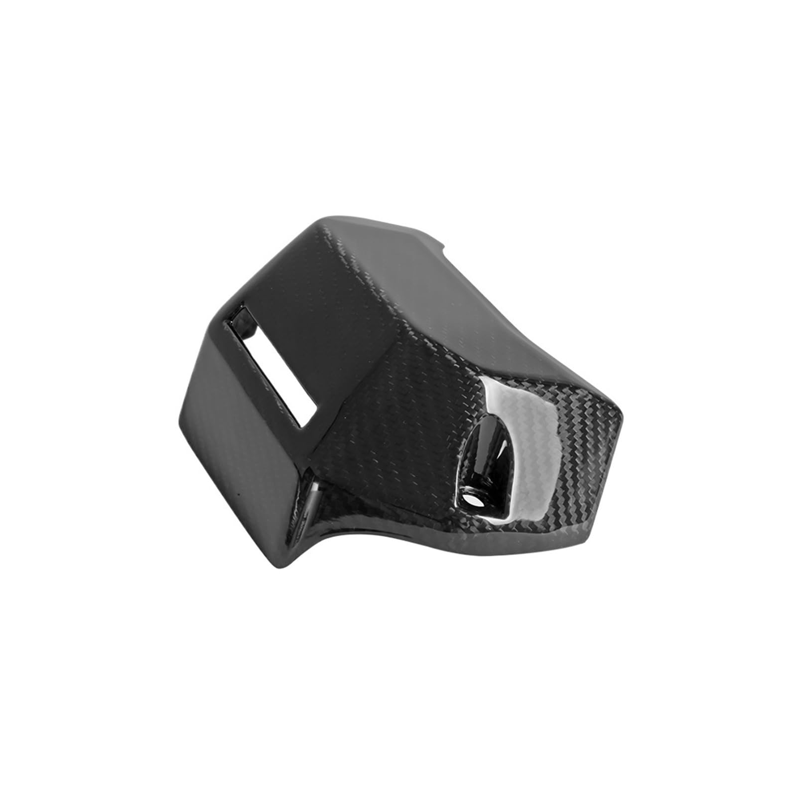 Compatibile con Yamaha XSR700 XSR 700 Copertura del radiatore dell'Acqua in Fibra di Carbonio Copertura della Cassa del radiatore dell'Acqua di Raffreddamento Carenatura(Gloss Twill)