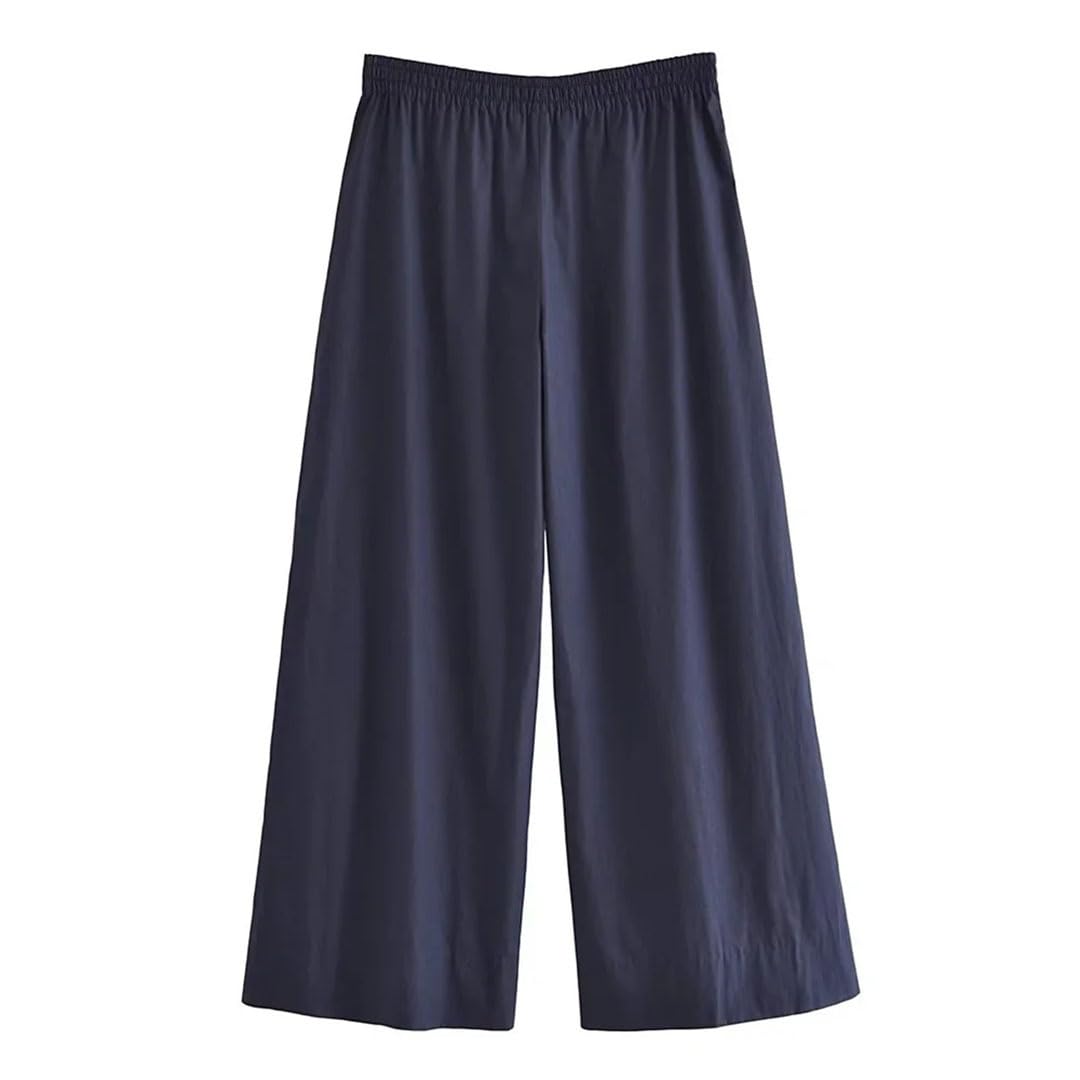 Produit pour femme - Chemise à manches longues - Taille moyenne - Pantalon large