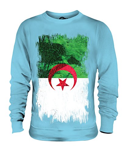 Sweat Algérie grunge unisexe pour vos sorties décontractées et moments de détente